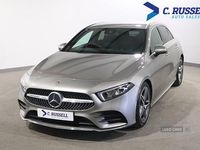 Used Mercedes A200 AMG line 163 HP (119 kW) 2020 Silver Hatchback