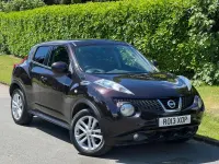 Used Nissan Juke Acenta 117 HP (86 kW) 2013 Black SUV