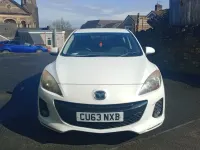 Used Mazda 3 105 HP (77 kW) 2013 White Hatchback