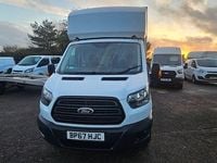 Used Ford Transit 130 HP (95 kW) 2017 White Cabriolet
