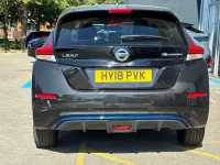 Used Nissan Leaf 108 kW (147 HP) 2018 Black Hatchback