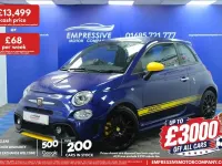 Used Abarth 595 70th Anniversary 165 HP (121 kW) 2021 Blue Hatchback