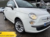 Used Fiat 500 Lounge 69 HP (50 kW) 2014 White Hatchback