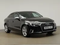 Begagnad Audi A3 Sport 110 HK (80 kW) 2016 Svart Sedan