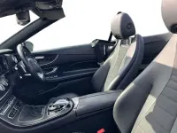 Used Mercedes E220 AMG line 191 HP (140 kW) 2018 Polar white Cabriolet
