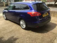 Used Ford Focus Titanium X 182 HP (133 kW) 2015 Blue Estate