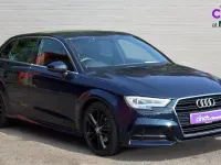 Used Audi A3 S-Line 150 HP (110 kW) 2016 Blue