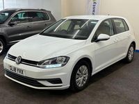 Used VW Golf VII S 125 HP (91 kW) 2018 White Hatchback