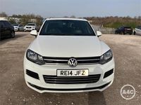 Used VW Touareg R-line 2014 White SUV