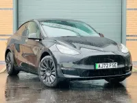 Used Tesla Model Y Long Range AWD 378 kW (514 HP) 2022 Black SUV