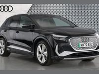 Used Audi Q4 e-tron S-Line 150 kW (204 HP) 2022 Black SUV