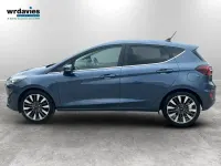 Used Ford Fiesta Titanium 125 HP (91 kW) 2022 Blue Hatchback