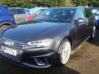 Used Audi A4 S-Line 150 HP (110 kW) 2019 Grey Estate