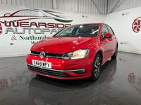 Used VW Golf VII Match 150 HP (110 kW) 2019 Red Hatchback