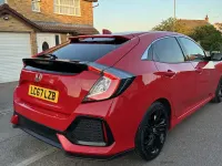 Used Honda Civic SR 2017 Red Hatchback