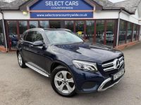 Used Mercedes GLC350 Premium Plus 2017 Blue Estate