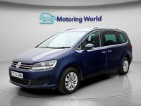 Used VW Sharan SE 150 HP (110 kW) 2021 Blue MPV