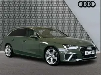 Used Audi A4 S-Line 200 HP (147 kW) 2024 Green Estate