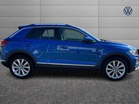 Begagnad VW T-Roc SEL 150 HK (110 kW) 2021 Blå SUV