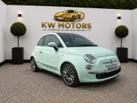 Used Fiat 500 Lounge 69 HP (50 kW) 2015 Green Hatchback