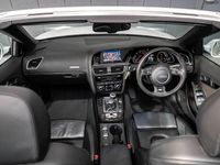 Used Audi A5 Cabriolet S-Line 190 HP (139 kW) 2016 White Cabriolet