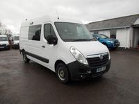 Used Vauxhall Movano 130 HP (95 kW) 2018 White MPV