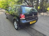Used VW Polo Match 80 HP (58 kW) 2009 Black Hatchback