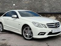 Used Mercedes E350 2010 White Coupe