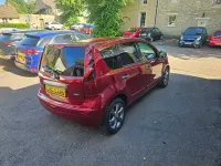 Used Nissan Note N-TEC 2011 Red Hatchback