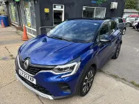 Used Renault Captur LIMITED 89 HP (65 kW) 2022 Iron blue with diamond black roof SUV
