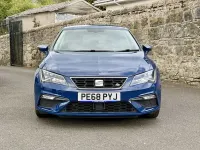 Used Seat Leon FR 130 HP (95 kW) 2018 Blue Hatchback