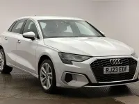 Used Audi A3 Sport 110 HP (80 kW) 2023 White Sedan