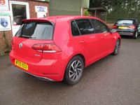 Used VW Golf VII Match 2019 Red Hatchback
