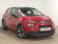 Used Citroën C3 Feel 68 HP (50 kW) 2019 Red Hatchback