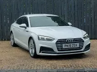 Used Audi A5 S-Line 190 HP (139 kW) 2019 White Coupe