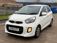 Used Kia Picanto 65 HP (47 kW) 2016 White Hatchback
