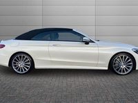 Used Mercedes C250 AMG Line Premium Plus 204 HP (150 kW) 2016 Diamond white Cabriolet