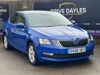 Used Skoda Octavia SE Technology 115 HP (84 kW) 2018 Blue Hatchback