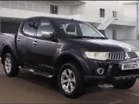Used Mitsubishi L200 Warrior 176 HP (129 kW) 2010 Black Pickup