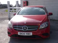 Used Mercedes A180 2014 Red Hatchback