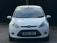 Used Ford Fiesta Zetec 2012 White Hatchback