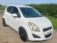 Used Suzuki Splash 2014 White Hatchback
