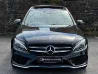 Used Mercedes C250 AMG Line Premium Plus 204 HP (150 kW) 2015 Black Estate