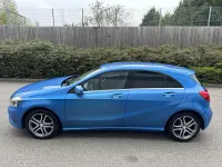 Used Mercedes A180 109 HP (80 kW) 2015 Blue Hatchback