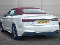 Used Audi A5 Cabriolet S-Line 150 HP (110 kW) 2022 White Cabriolet