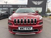 Begagnad Jeep Cherokee Overland 200 HK (147 kW) 2017 Röd SUV