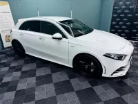 Used Mercedes A35 AMG Premium 2019 White Hatchback