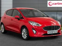 Used Ford Fiesta Titanium 100 HP (73 kW) 2019 Red Hatchback