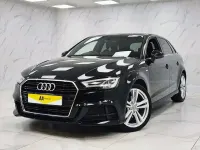 Used Audi A3 Sportback S-Line 150 HP (110 kW) 2019 Black Hatchback