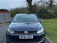 Used VW Golf VII S 2014 Blue Hatchback